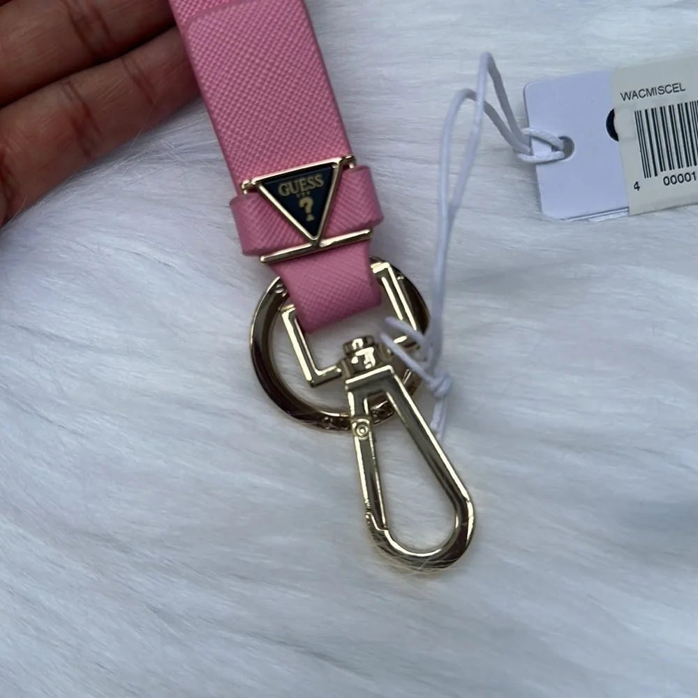 New GUESS Women's Pink Keyring
